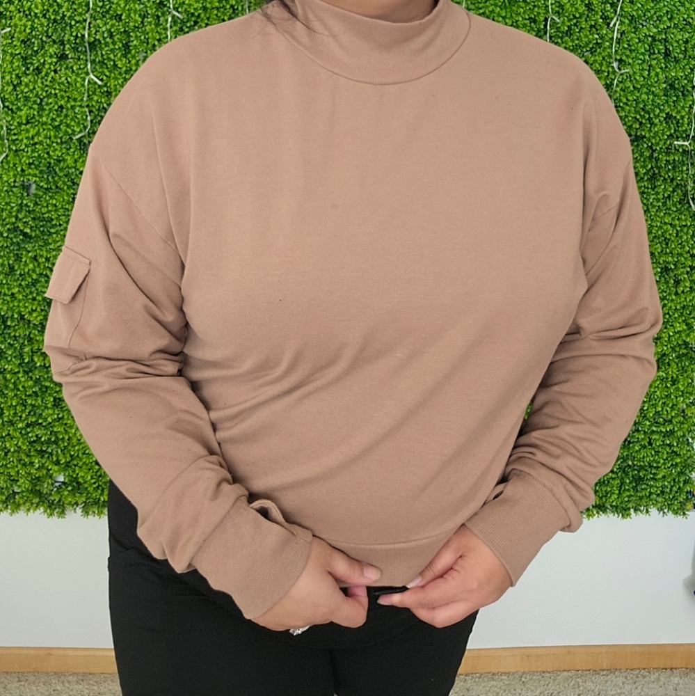 All in Motion Mocha top